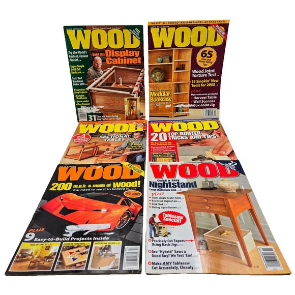 Wood Better Homes & Gardens Magazine Lot December January 2007 March July Septem - Picture 1 of 14